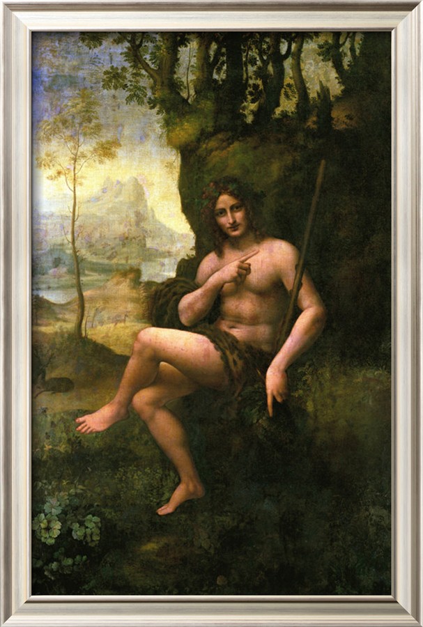 Bacchus, circa 1695 - Leonardo Da Vinci Painting